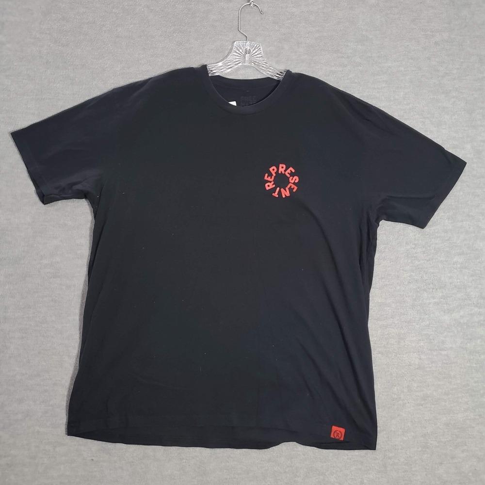 Free Nate Diaz Men Shirt 2XL Black 209 MMA Logo Graphic Tee SS READ